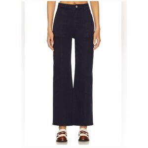 Rolla's Navy Heidi Ankle High Rise Relaxed Straight Jeans NWT
